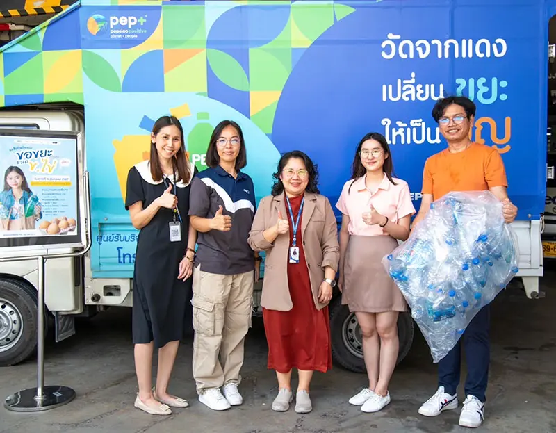  'JAS GROUP' donates plastic bottles to recycle into monk robes