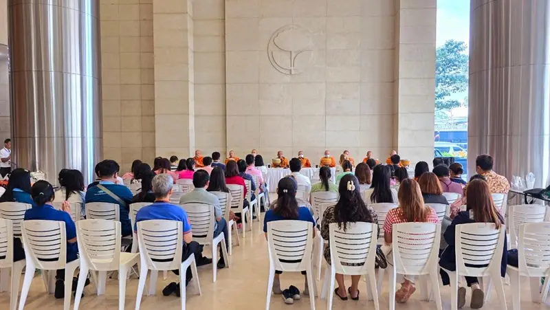 “PA” organizes merit-making ceremony