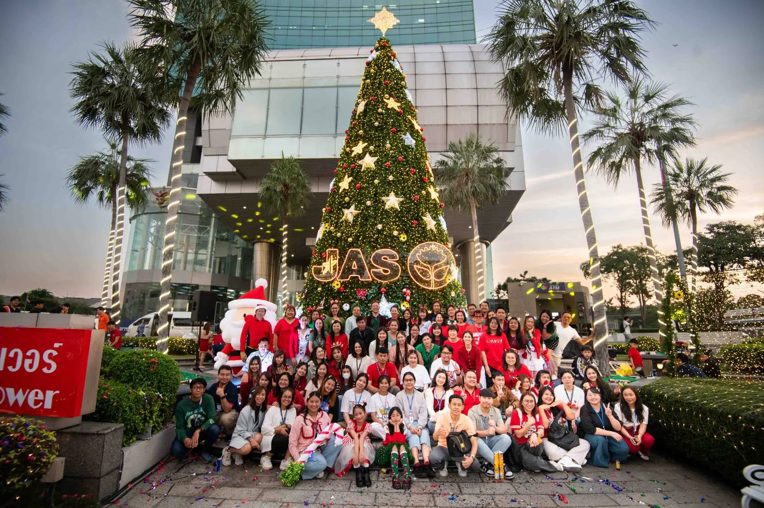 "JAS Group Christmas Tree Light Up Celebration 2025" Spectacular Christmas Tree Lighting at Jasmine Building