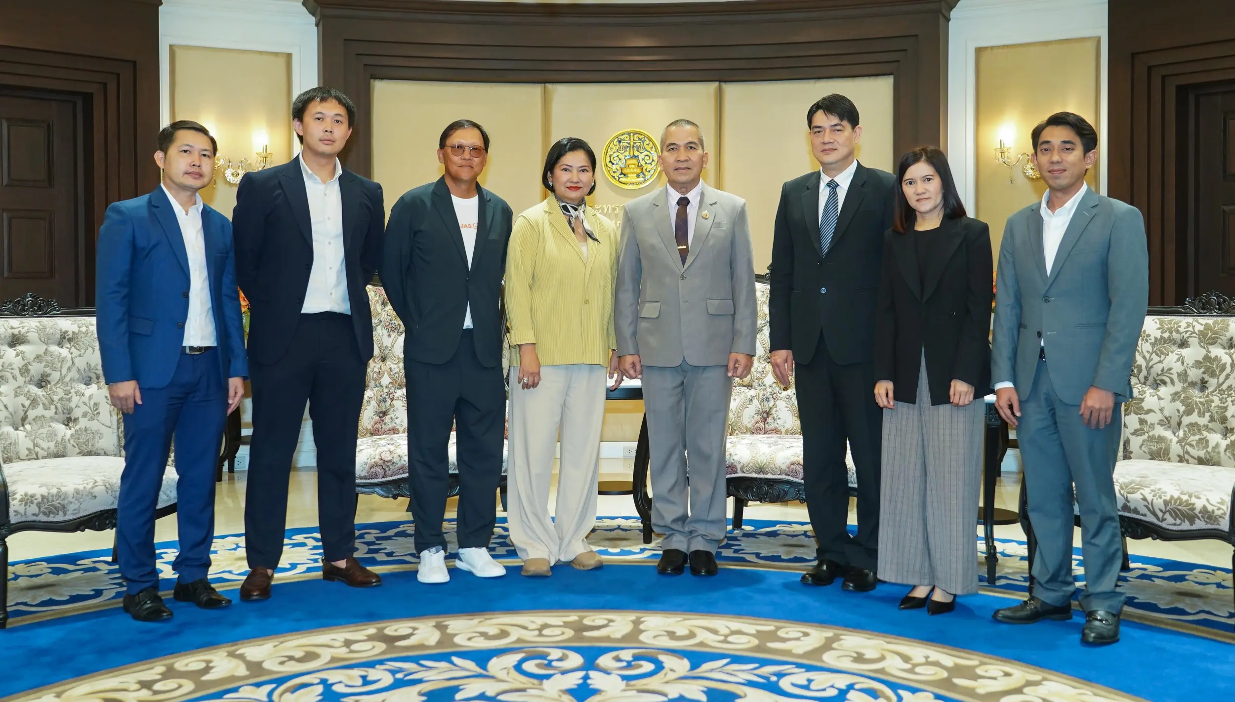 “JAS-MONO” เข้าแสดงความยินดีรัฐมนตรีกระทรวงยุติธรรม