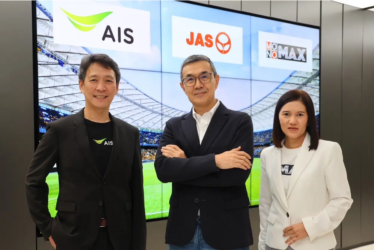 “JAS” จับมือ “AIS” ลงนาม MOU  ดึงคอนเทนต์ลีกฟุตบอลระดับโลกเตรียมเสิร์ฟตรงถึงแฟนบอลไทย  ผ่านแพลตฟอร์ม “AIS PLAY” และ “Monomax”
