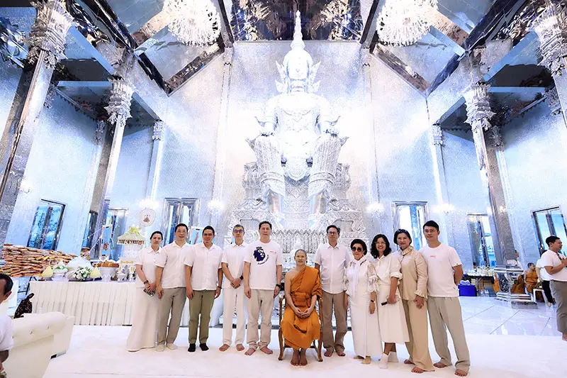 “JAS” co-hosts "Million Merits Offering" Kathin Offering Ceremony at Wat Buddha Phromyan (Phicharam), Chachoengsao