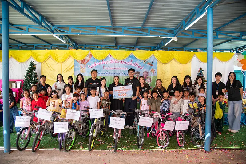 JAS Group organizes 2nd "Sharing Smiles, Creating Joy on Children's Day" at Wat Salakul School