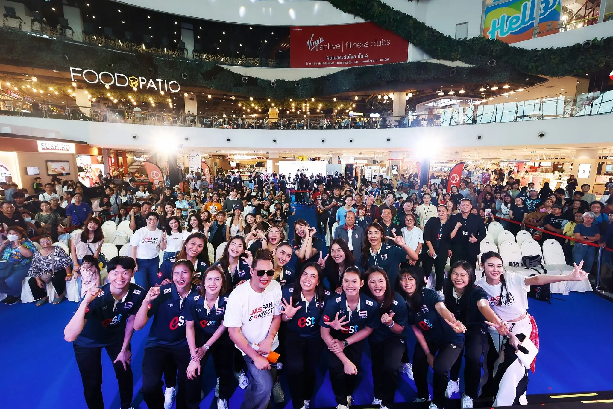Capturing Every Exclusive Moment: Volleyball Fans Get Up Close with the Thailand National Team at "JAS FAN CONNECT"