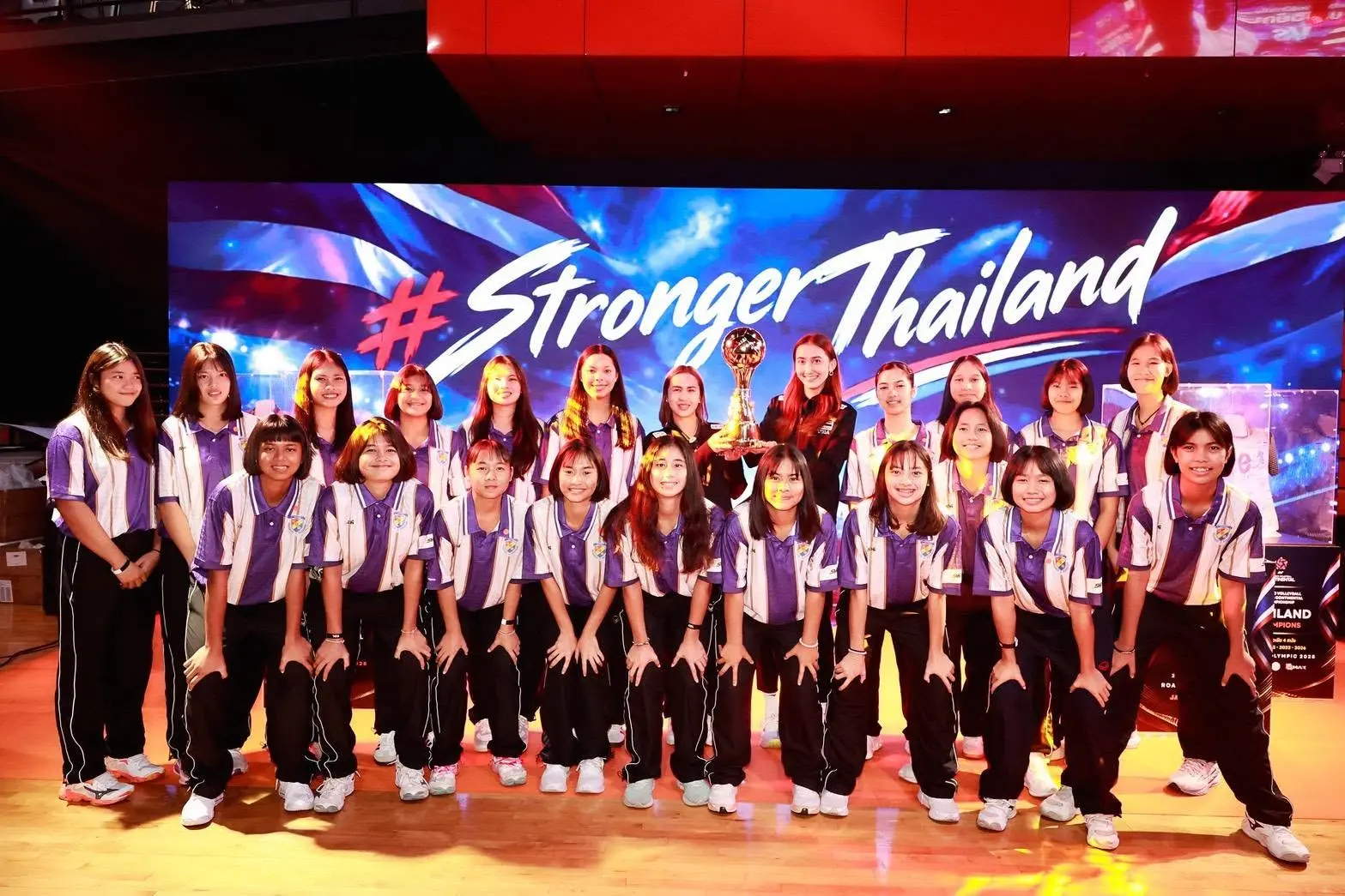 JAS Opens the World of Sports to Youth with an Asian Games 2026 Volleyball Watch Party Cheering On Team Thailand
