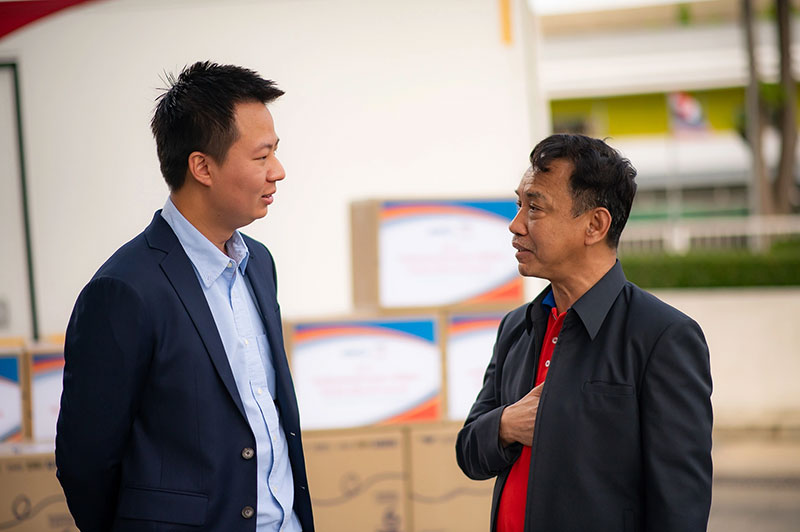 JAS and Thailand Post share together