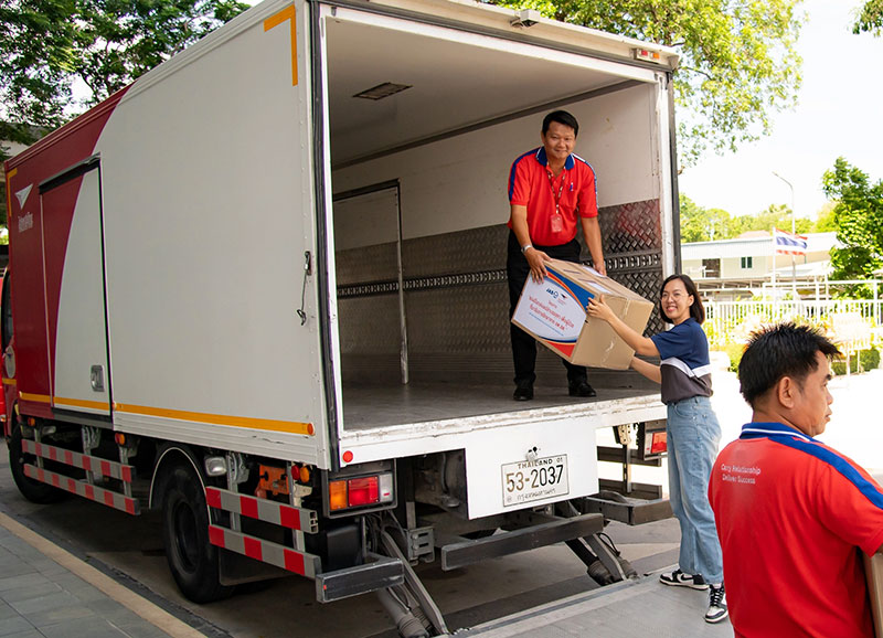 JAS and Thailand Post share together