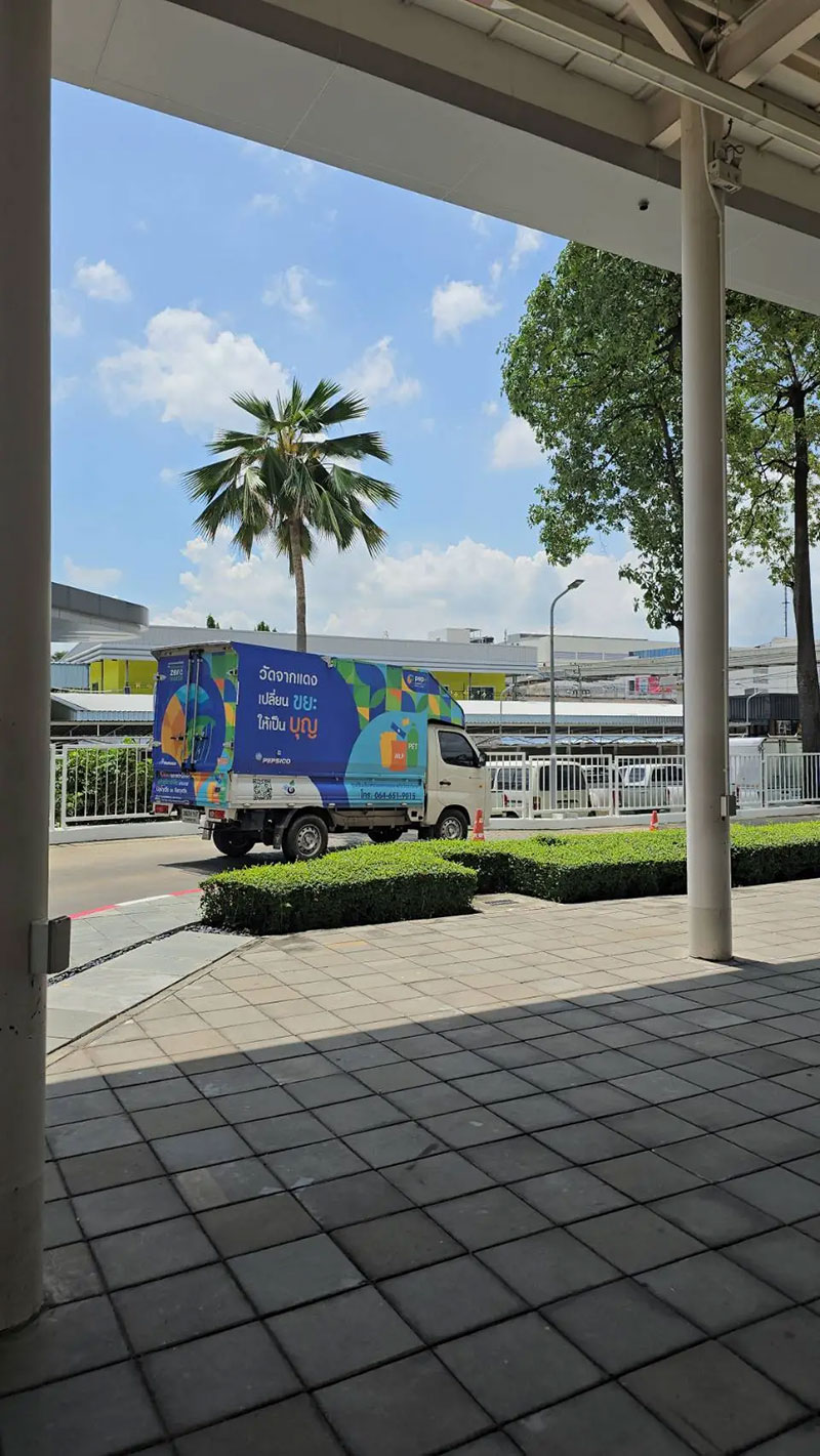  'JAS GROUP' donates plastic bottles to recycle into monk robes