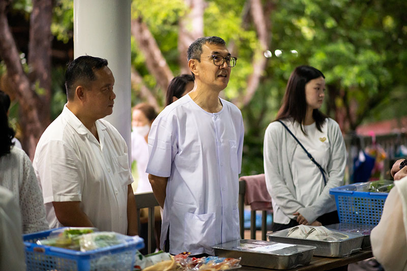  'JAS GROUP' hosts Pha Pah cereomony to donate medical equipment to Phra Ajarn Baen Thanagro Hospital