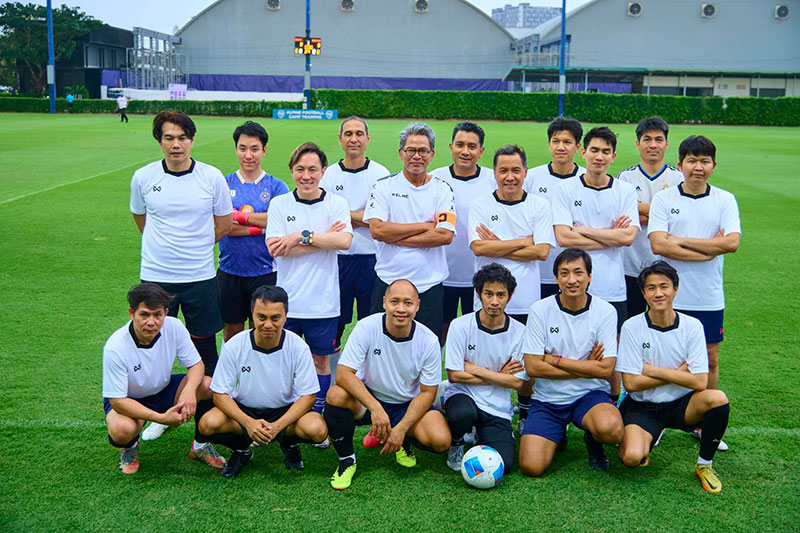 การแข่งขันฟุตบอลนัดกระชับมิตร ระหว่าง NATION GROUP พบกับ JAS และ MONO