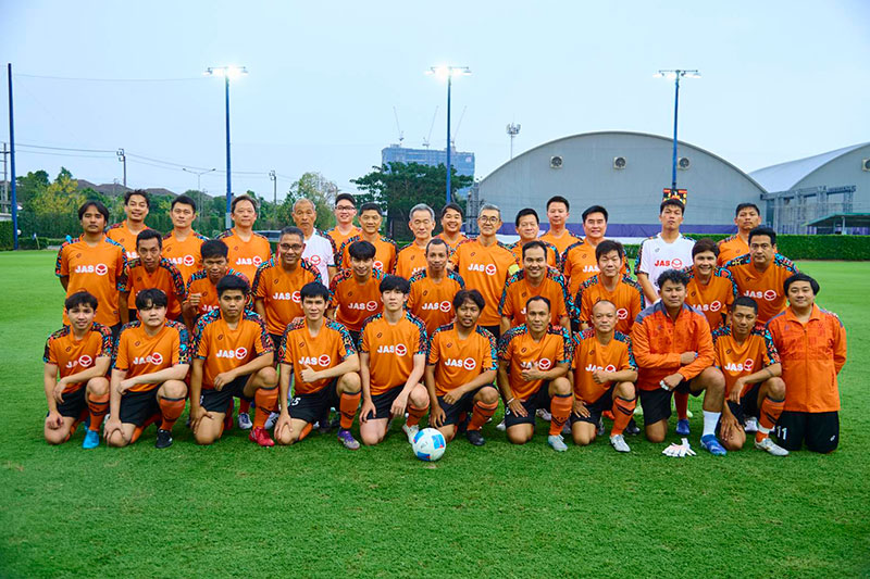 การแข่งขันฟุตบอลนัดกระชับมิตร ระหว่าง NATION GROUP พบกับ JAS และ MONO