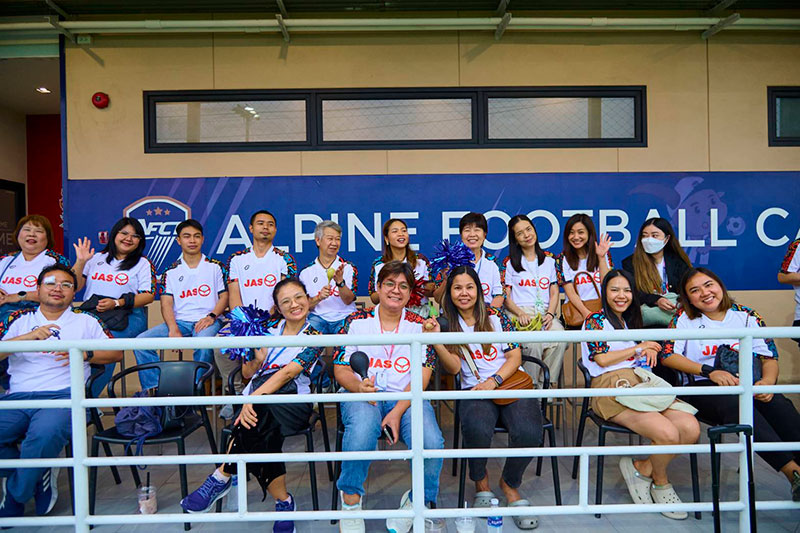 การแข่งขันฟุตบอลนัดกระชับมิตร ระหว่าง NATION GROUP พบกับ JAS และ MONO