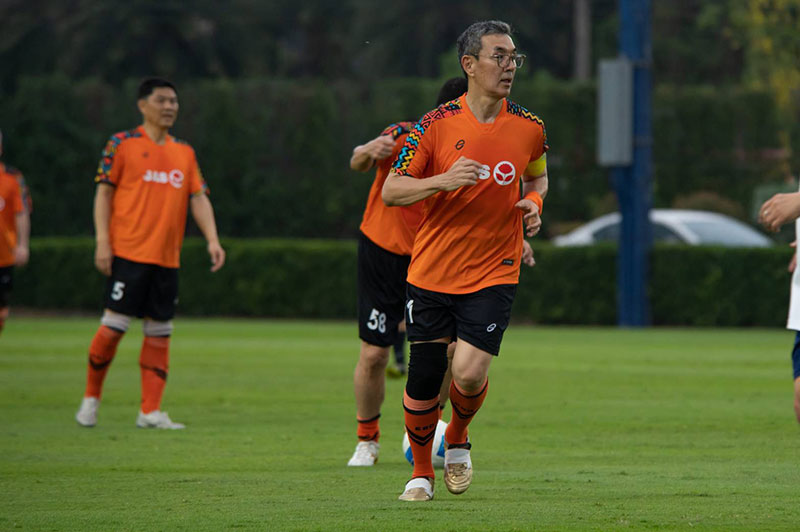 การแข่งขันฟุตบอลนัดกระชับมิตร ระหว่าง NATION GROUP พบกับ JAS และ MONO