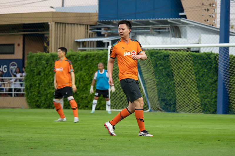 การแข่งขันฟุตบอลนัดกระชับมิตร ระหว่าง NATION GROUP พบกับ JAS และ MONO