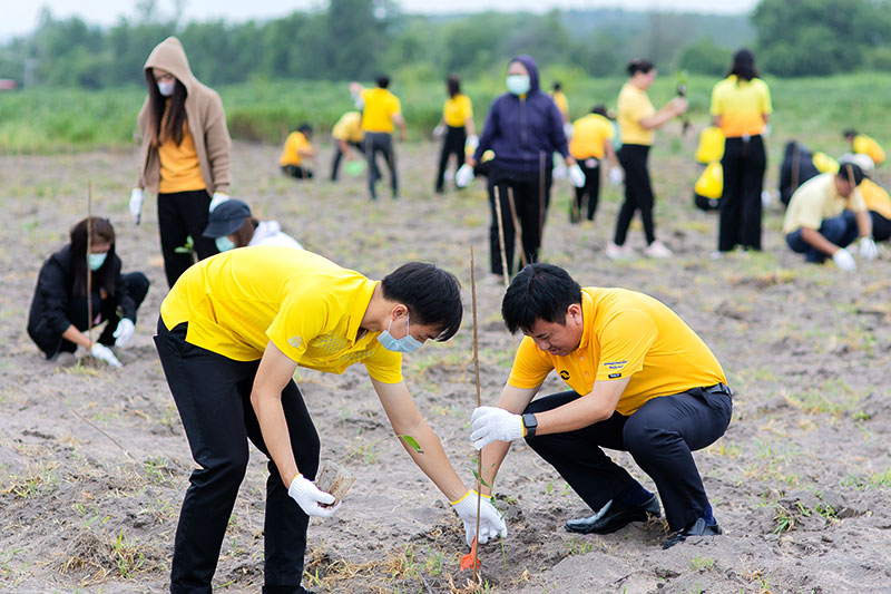 “JAS” รวมพลังผู้บริหารและพนักงานในเครือ ทำกิจกรรมโครงการ “ปลูกป่าจัสมิน พลิกฟื้นดินสู่ความยั่งยืน”
