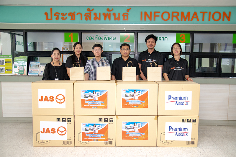 JAS-PA ร่วมแบ่งปันถุงผ้า เพื่อใช้บรรจุยาให้ผู้ป่วย