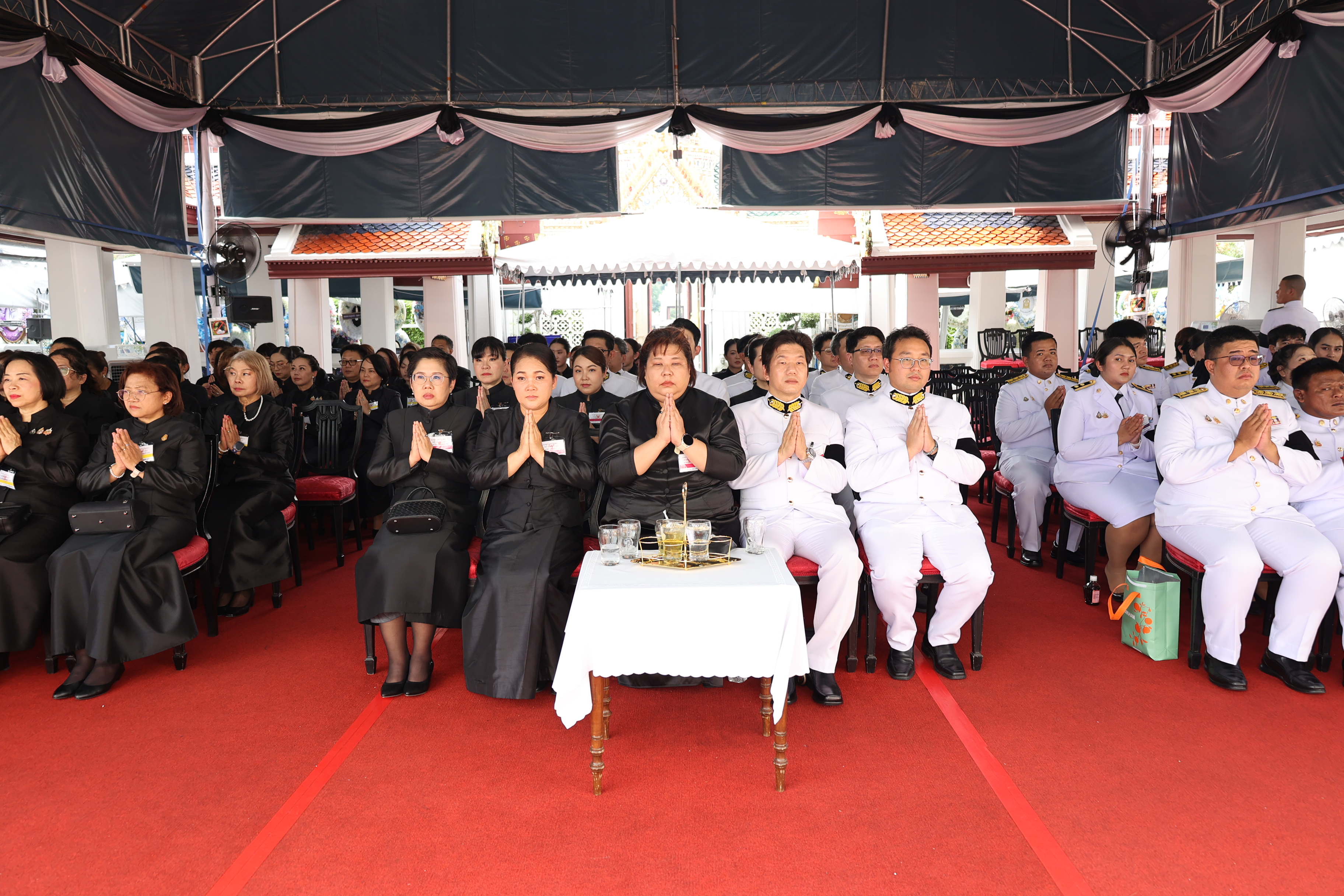 JAS  ร่วมเป็นเจ้าภาพพระพิธีธรรมสวดพระอภิธรรม พระบรมศพ  สมเด็จพระนางเจ้าสิริกิติ์ พระบรมราชินีนาถ พระบรมราชชนนีพันปีหลวง 