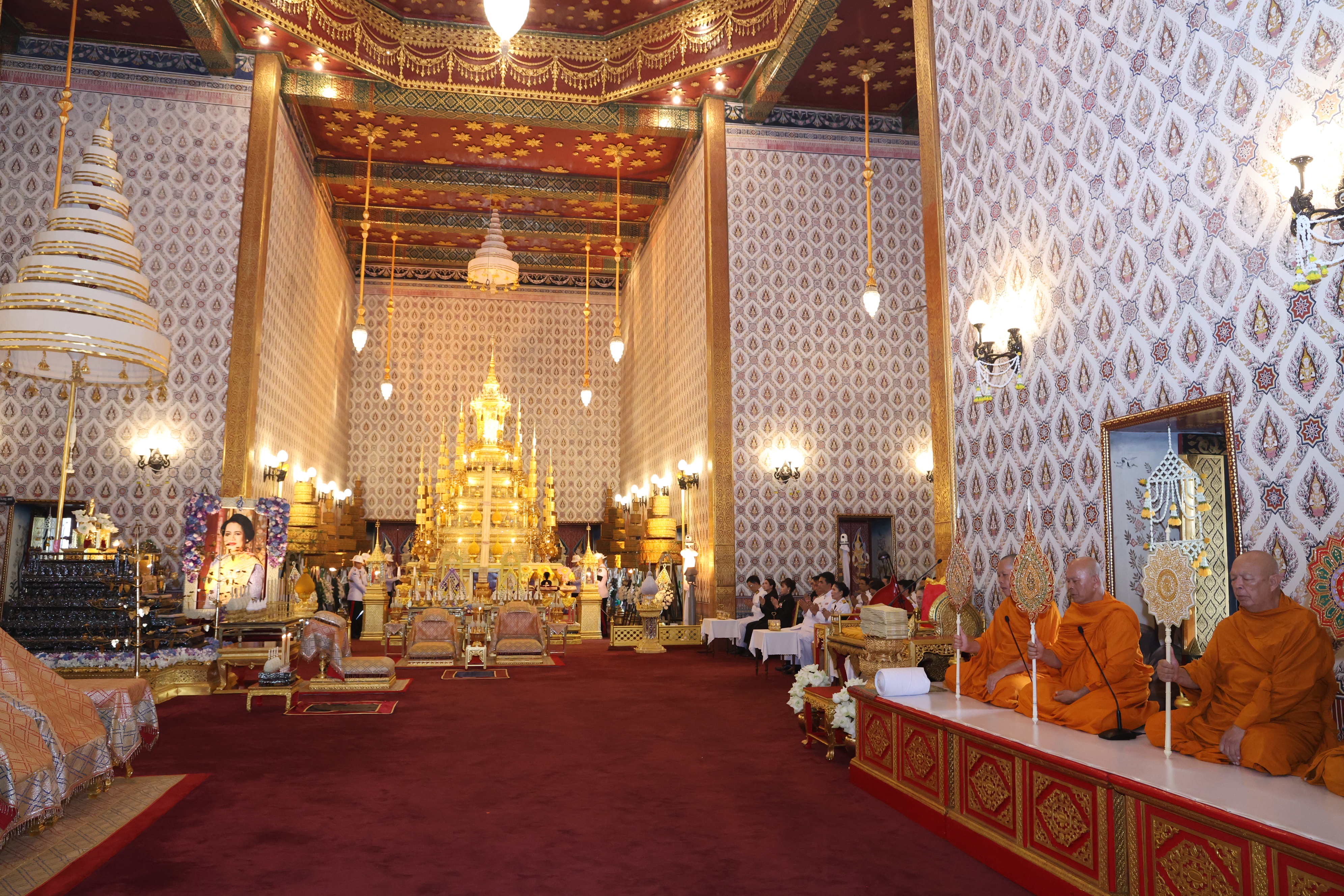 JAS  ร่วมเป็นเจ้าภาพพระพิธีธรรมสวดพระอภิธรรม พระบรมศพ  สมเด็จพระนางเจ้าสิริกิติ์ พระบรมราชินีนาถ พระบรมราชชนนีพันปีหลวง 