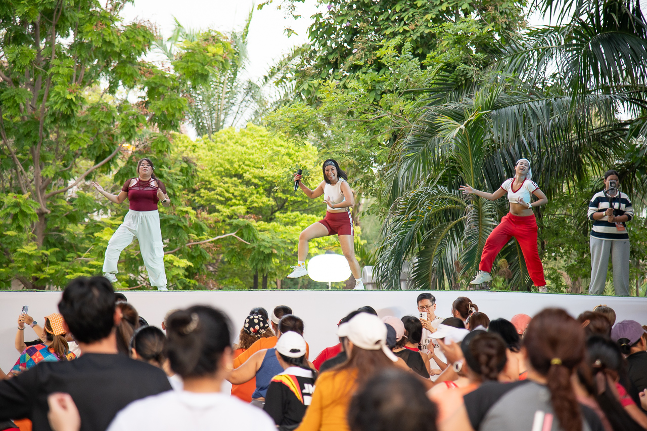 เต้น Zumba สวนสมเด็จ ครั้งที่ 4