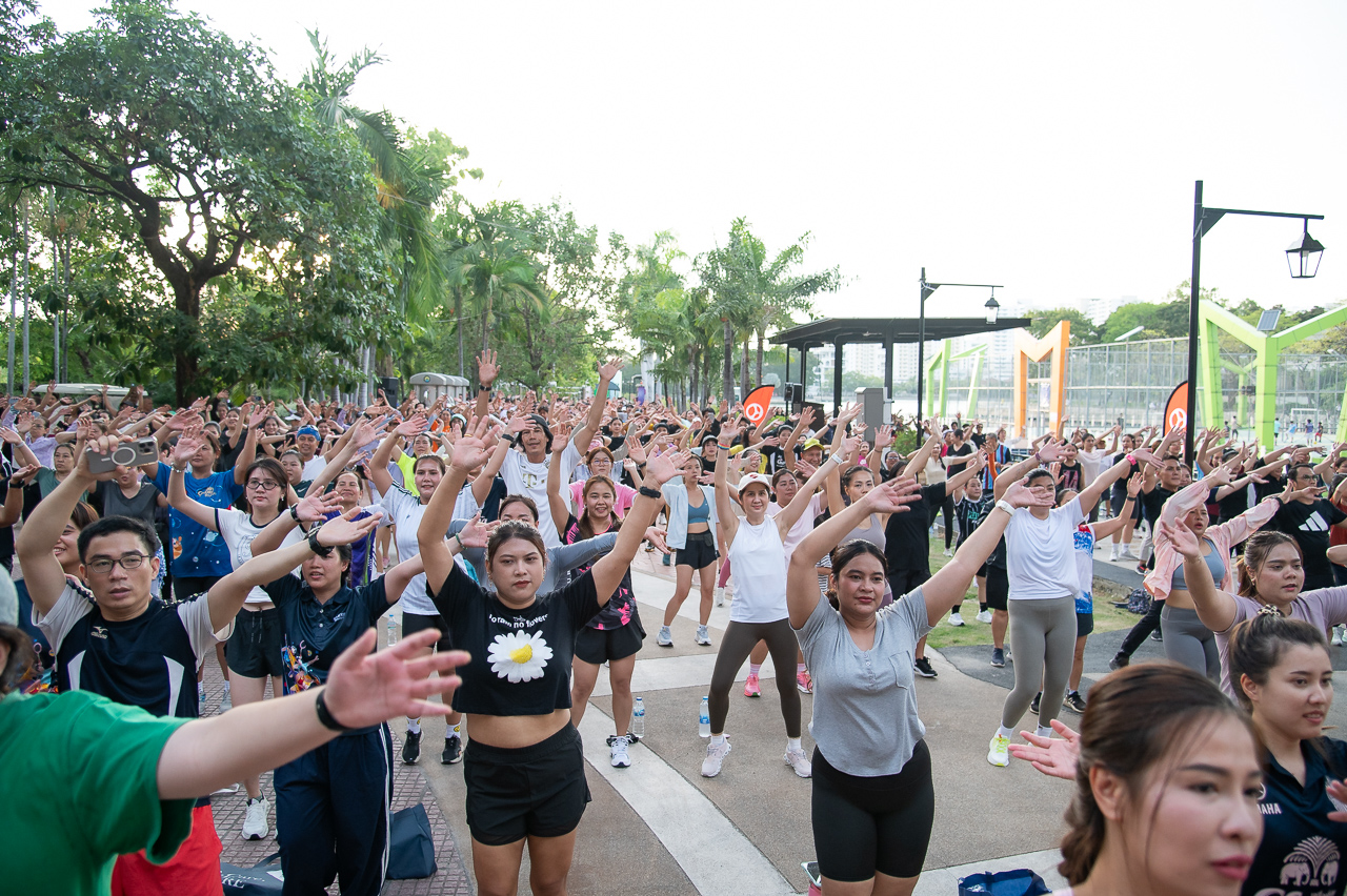เต้น Zumba สวนสมเด็จ ครั้งที่ 4