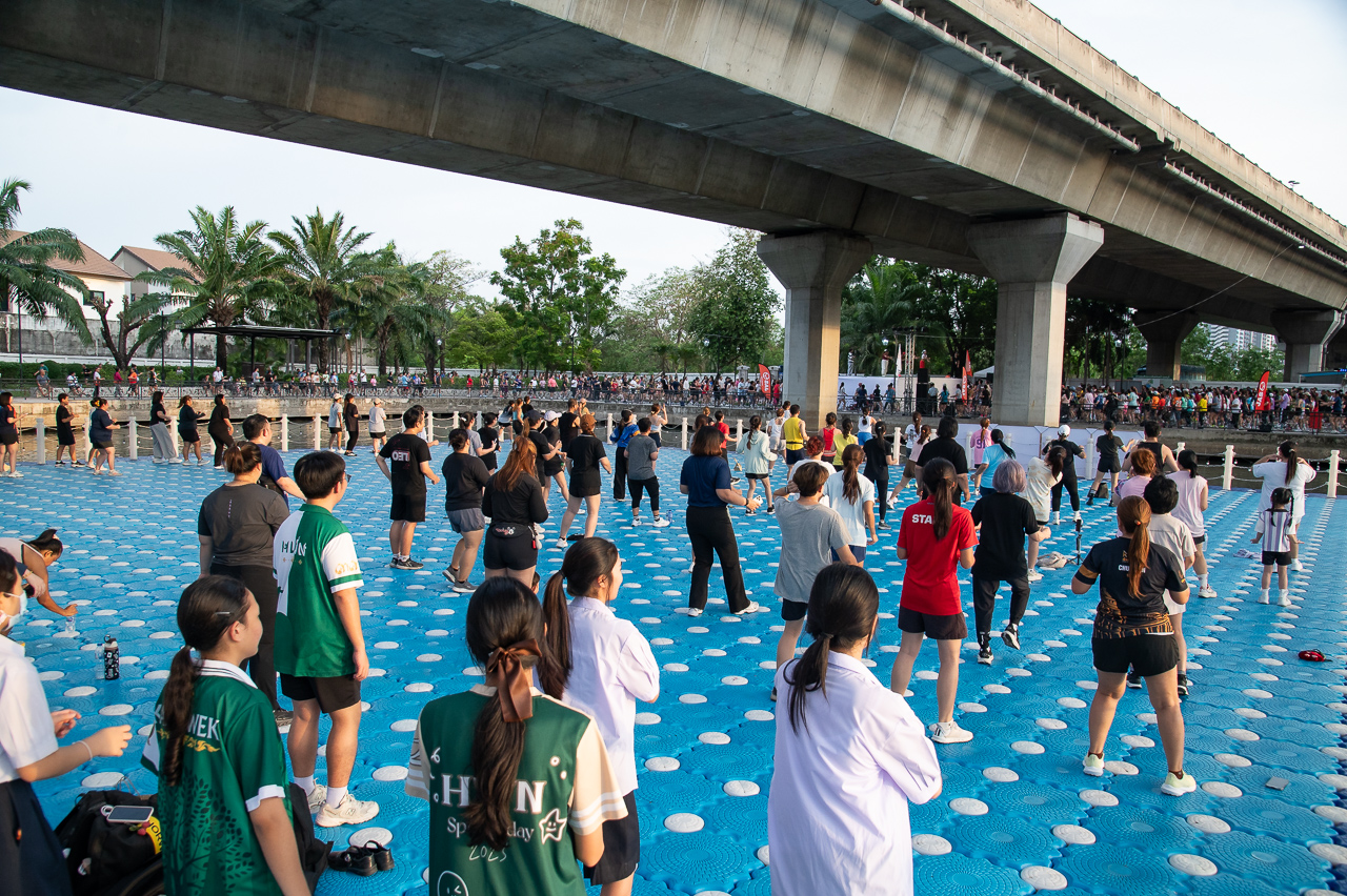 เต้น Zumba สวนสมเด็จ ครั้งที่ 4