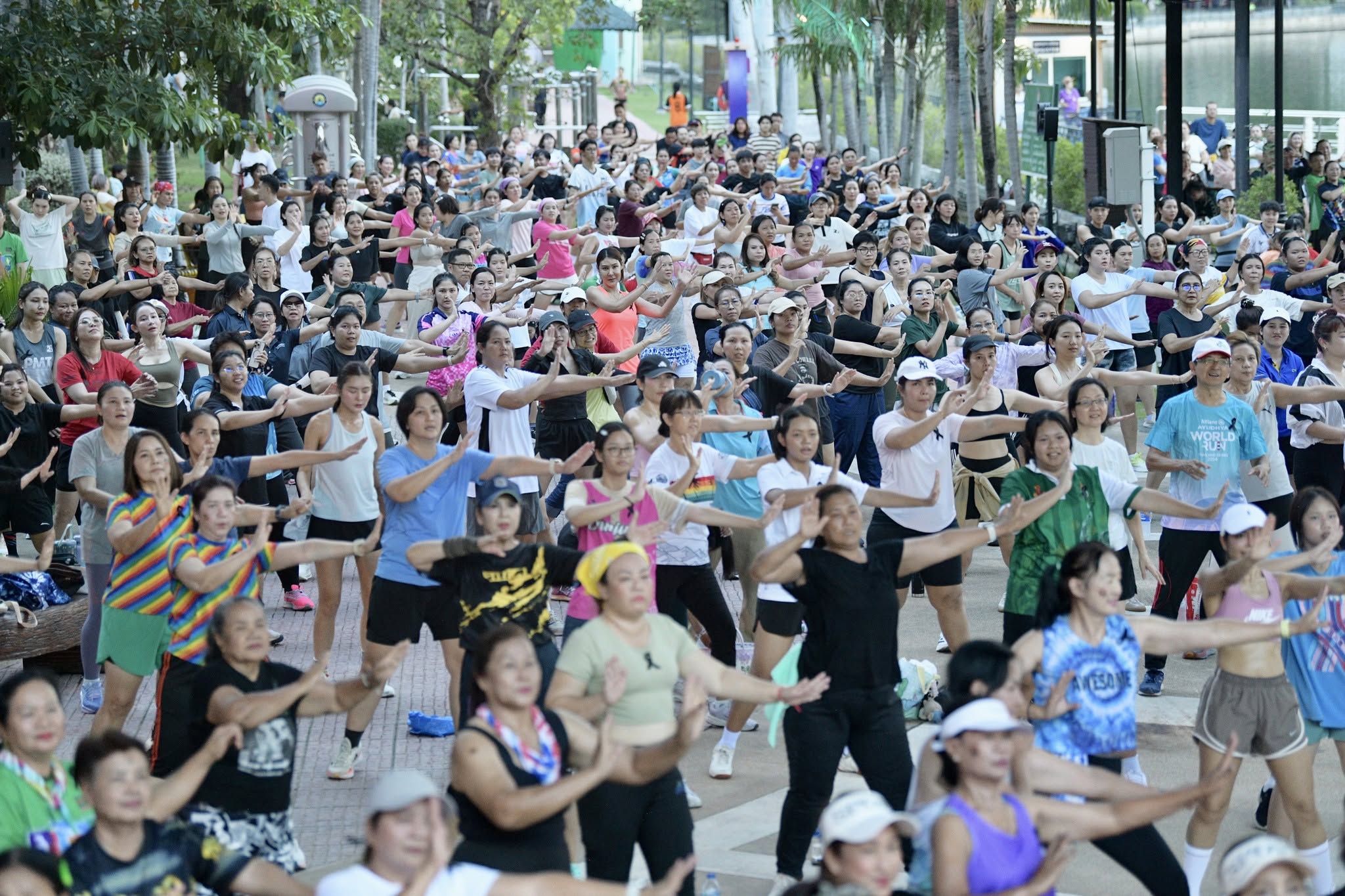 Zumba สวนสมเด็จครั้งที่ 5