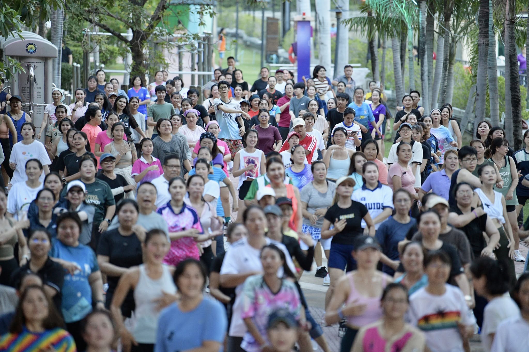 Zumba สวนสมเด็จครั้งที่ 5