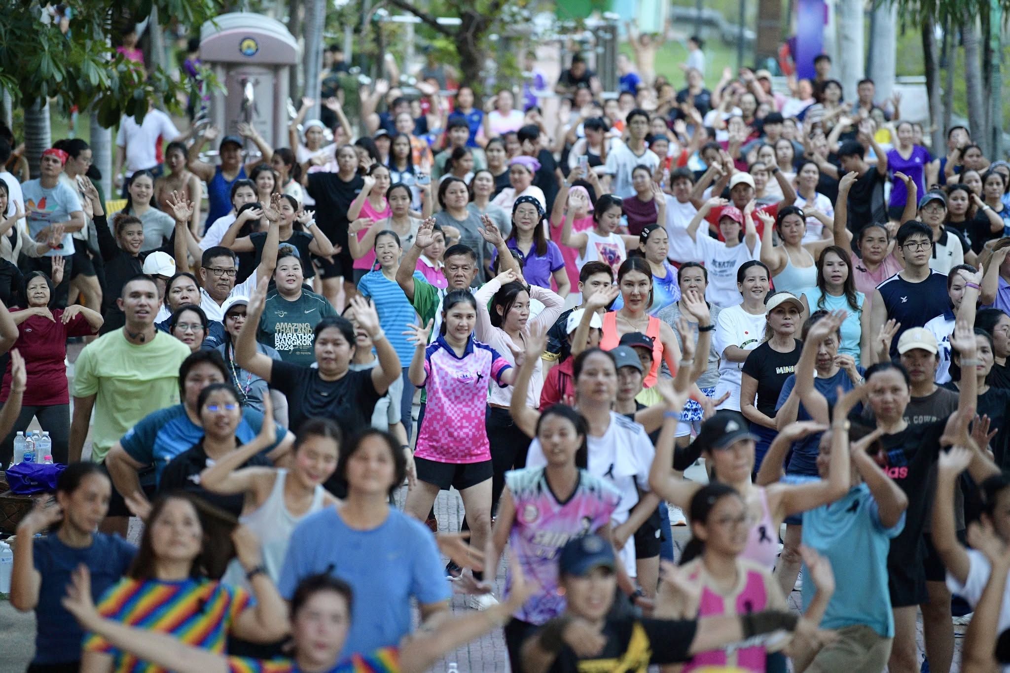Zumba สวนสมเด็จครั้งที่ 5