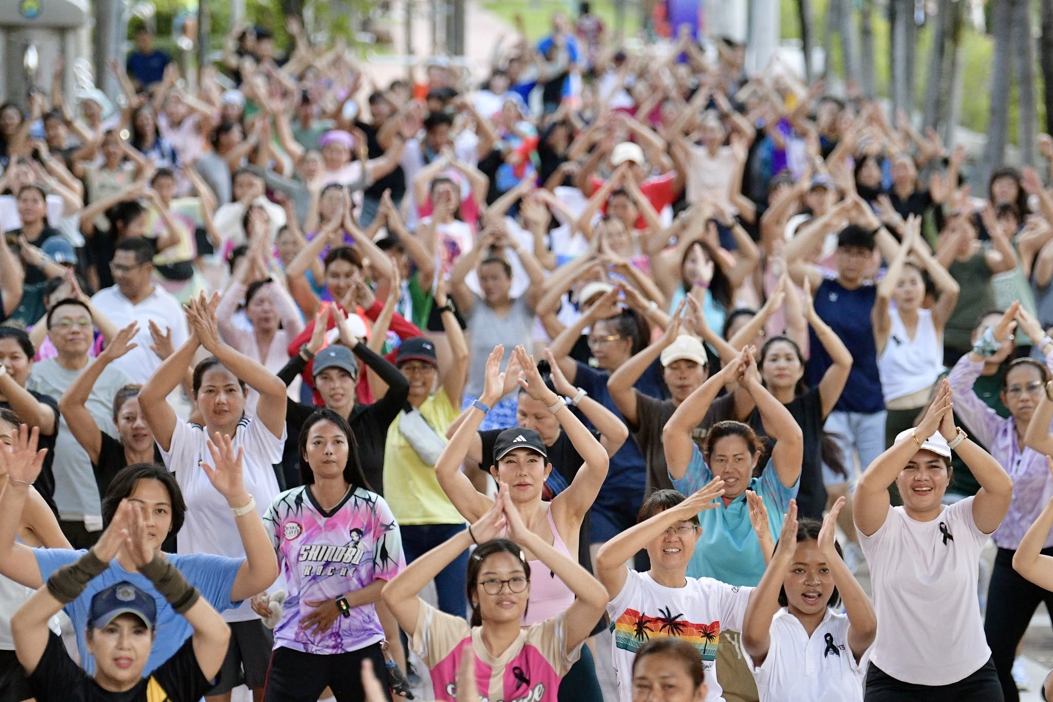 Zumba สวนสมเด็จครั้งที่ 5