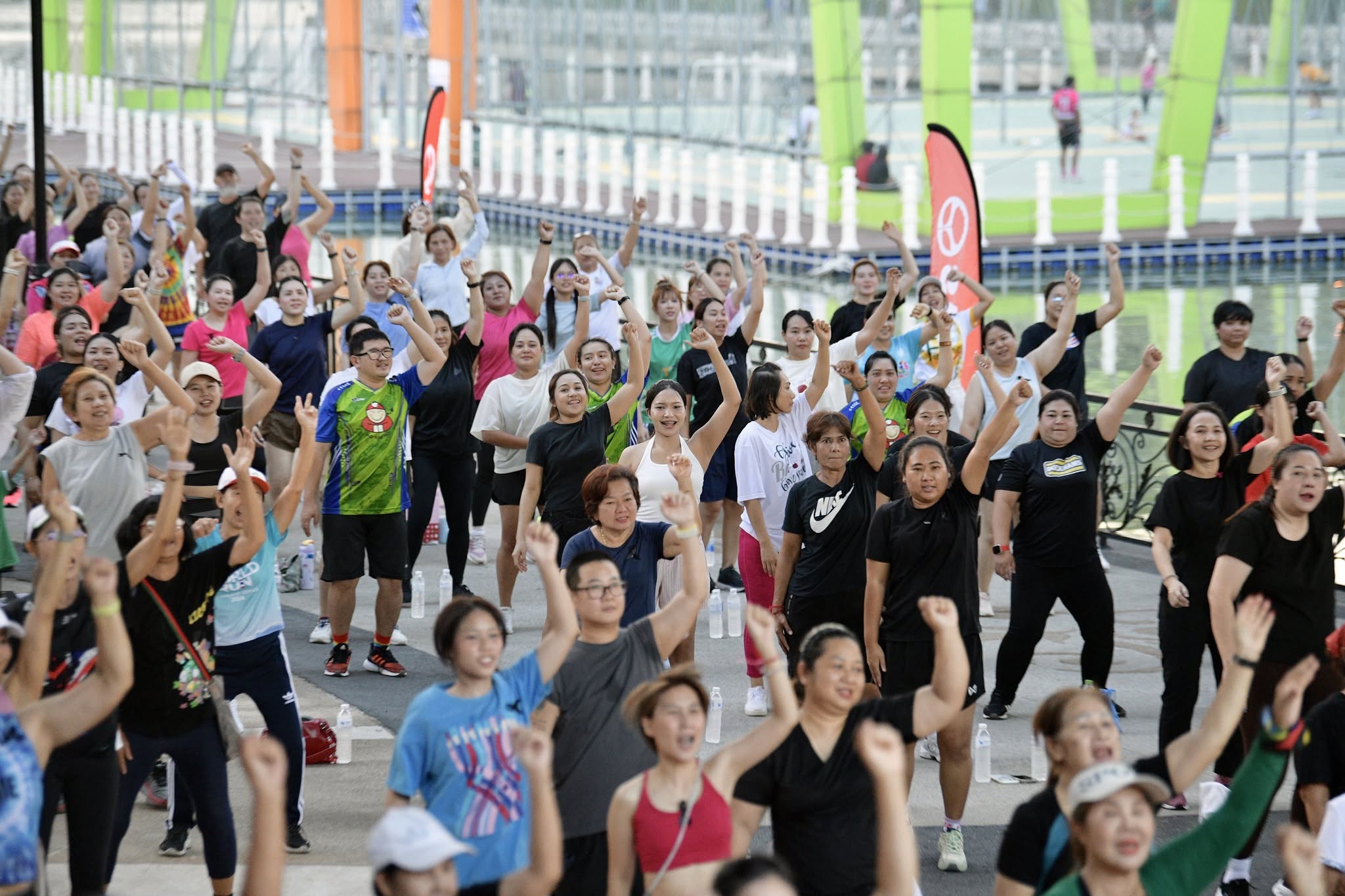 Zumba สวนสมเด็จครั้งที่ 5