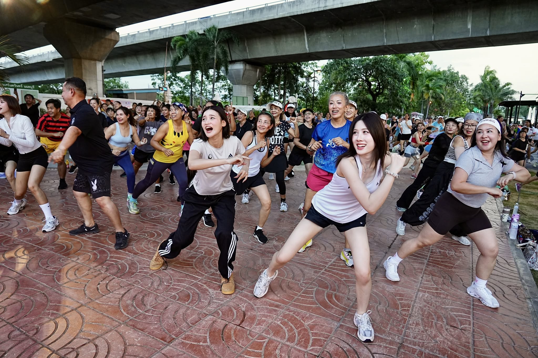 Zumba สวนสมเด็จครั้งที่ 5