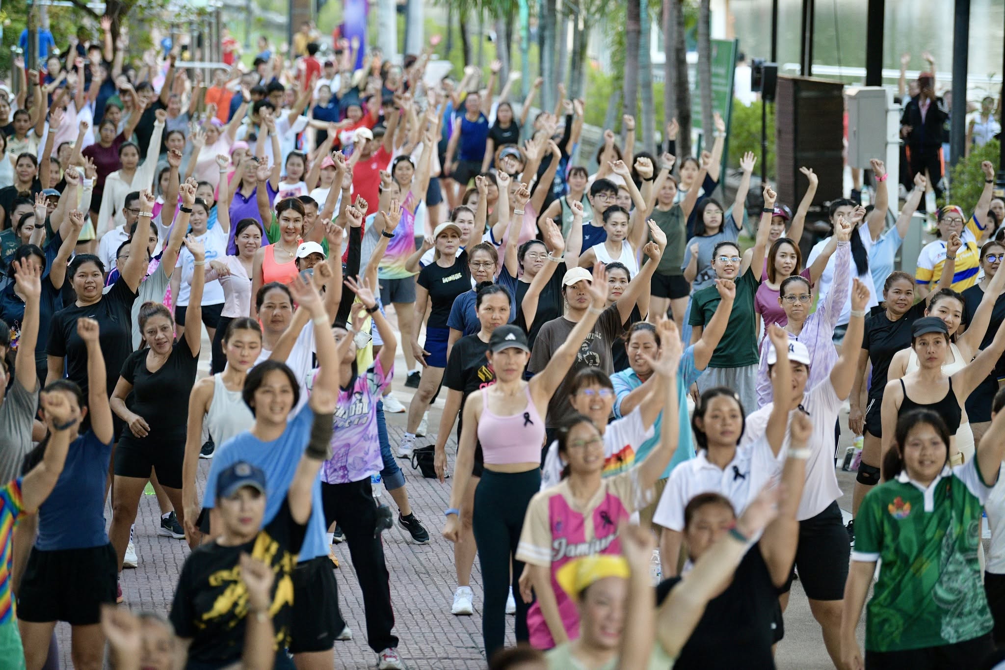 Zumba สวนสมเด็จครั้งที่ 5