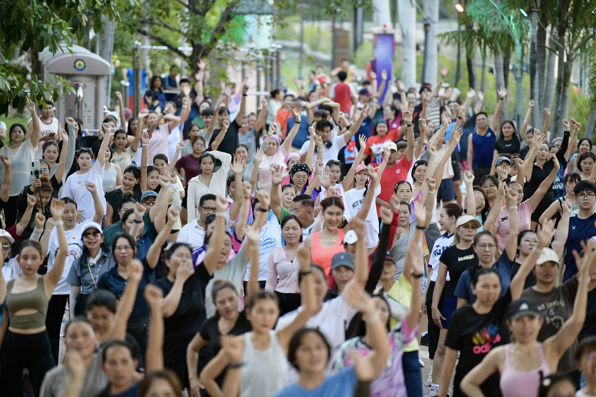 Zumba สวนสมเด็จครั้งที่ 5
